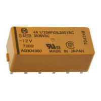 S4EB-12V RELAY 4A 12V 4PNC (4 Form A) - 1