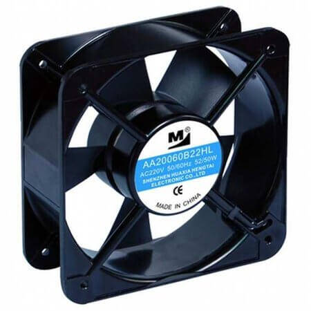 SA20060H2BW-H FAN 200x200x60MM 220V 0.38A 77W 2500RPM BB WIRE - 1