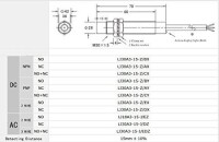 Sarı LJ30A3-15-Z/BY PNP DC6-36V Endüktif Mesafe Sensörü - 2
