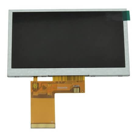 SAT043AT40D8BH73671T51KN TFT PANEL 4.3” AT GLASS WIDE ANGLE 40P - 1