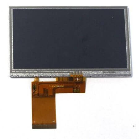 SAT043CP40D08B2T51ZN-TP TFT PANEL 4.3” CP GLASS TOUCH 40P - 1