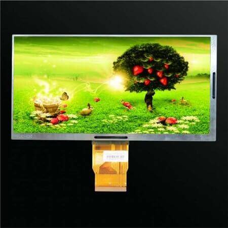 SAT070CP50D18Y0-571001M TFT PANEL 7” CPT GLASS WIDEANGLE 5.7MM 50P - 1