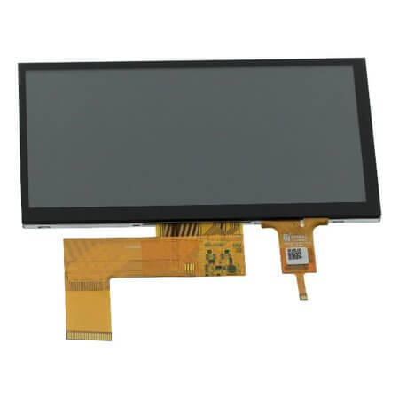 SAT70AT40D21-33KN-CTP-V1 TFT PANEL 7” AT GLASS WIDE ANGLE 40P CAPACİTİVE - 1