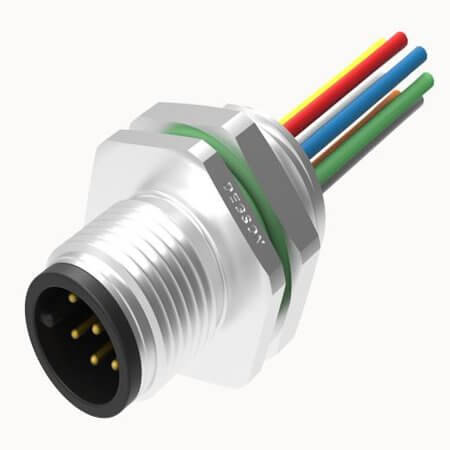 SD-M12A-05P-MM-SH8B10-00 CONNECTOR MICRO JACK 5PIN IP68 - 1
