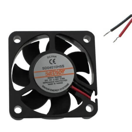 SD04010H5S FAN 40x40x10MM 24V 0.09A 2.16W 6500RPM - 1