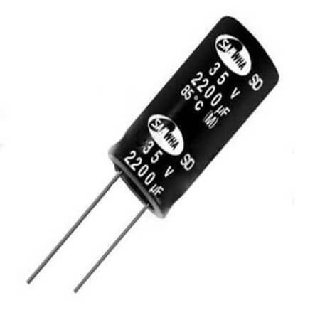 SD1V226M05011PA CAP.EL.22uF 35V 5x11 5MM 85C TB SAMWHA - 1