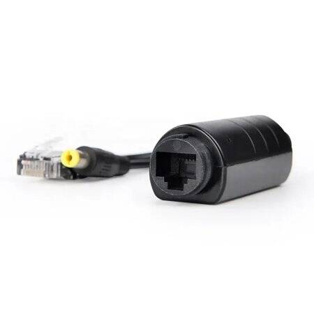SDAPO FS5712B Black Waterproof 100M PoE Splitter 12V - 2