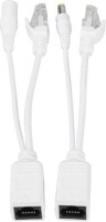 SDAPO FS5712W White Waterproof 100M PoE Splitter 12V - 1