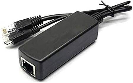 SDAPO PS0502G DC5.5x2.1mm Gigabit PoE Ayırıcı 48V - 5V 2.4A - 2