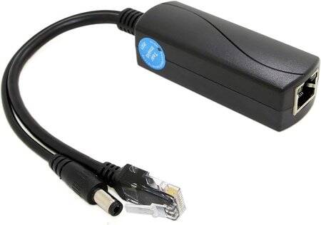 SDAPO PS5712AT DC5.5x2.1mm 100M PoE Splitter 48V To 12V 2A - Normal Version - 1