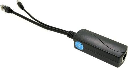 SDAPO PS5712AT DC5.5x2.1mm 100M PoE Splitter 48V To 12V 2A - Normal Version - 2