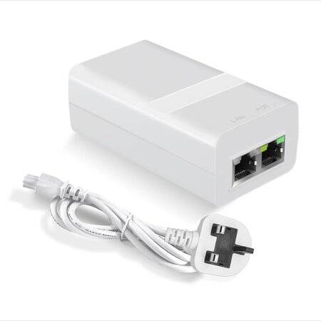 SDAPO PSE30TG 30W Gigabit PoE Injector UK Plug - 1
