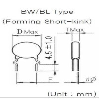 SDE2G222M12BW1 CAP.M/L 2.2nF 400VAC 10MM 20% X1Y1 L.LOSS - 1