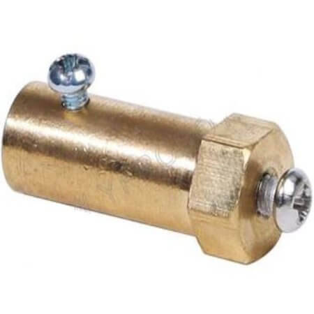 SEEED-114070070 6MM BRASS HEX MOUNTING HUB-HEXAGONAL-12*12*30MM - 1