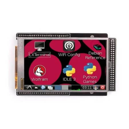SEEED-317080001 3.5 INCH TOUCH LCD FOR CUBIEBOARD 1 AND 2 - 1