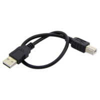 SEEED-321010003 USB CABLE TYPE A TO B - 30CM BLACK - 1