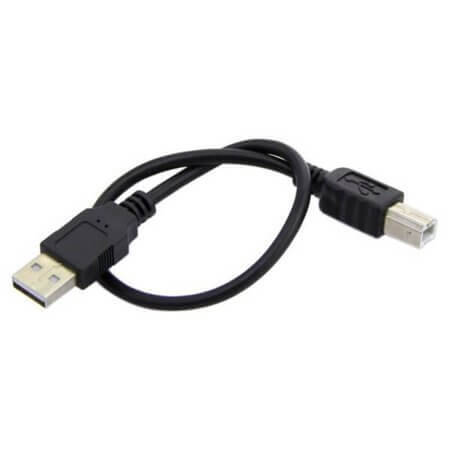 SEEED-321010003 USB CABLE TYPE A TO B - 30CM BLACK - 1
