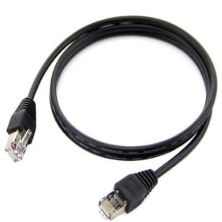 SEEED-321080050 BLACK ETHERNET CABLE - 1 METER - 1
