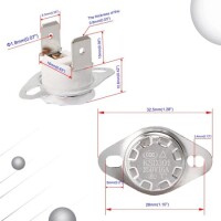 Seramik KSD301 80 Derece NC Limit Termostat 250V 16A - 2