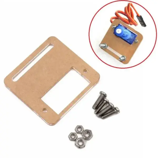 Servo Mount Holder Bracket For SG90 Micro 9g Servo RC - 1