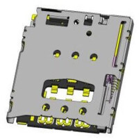 SF56S006V4BR2000 CONNECTOR MICRO SIM CARD PUSH-PUSH - 1