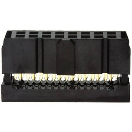 SFH210-PPPC-D08-ID-BK CONNECTOR IDC 16P 2.54MM FEMALE - 1