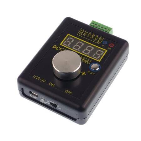 SG-002 El Tipi Analog ±12V/0-24mA Sinyal Jeneratörü Ve Şarj Edilebilir Pil Cep Gerilim Akım Simülatörü Kalibratörü - Pilli - 1