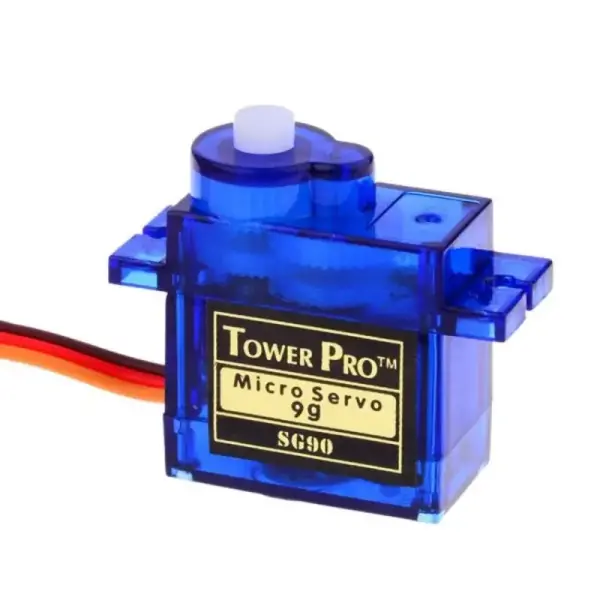 SG90 9g Servo Motor 180 Degree Torque 1.6KG - China Chip - 1