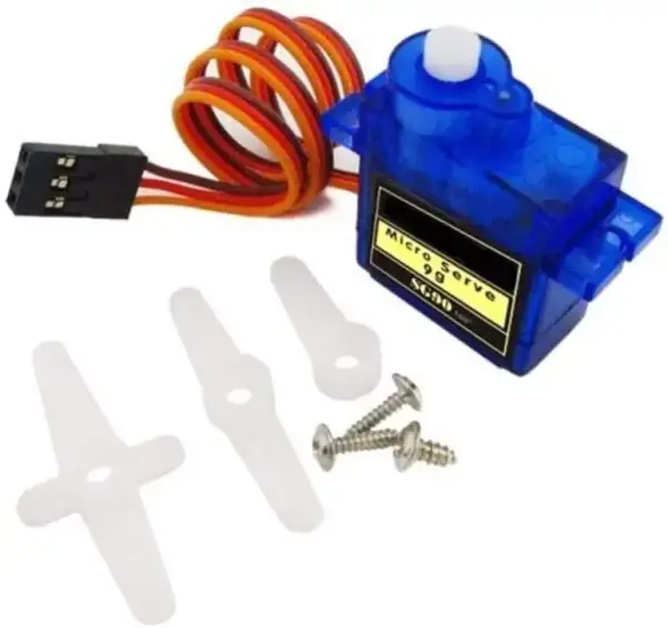 SG90 Servo Motor 9g 180 Degree Torque 1KG - Original Chip - 3