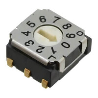 SH-7010TA SWITCH ROTARY 100mA 5V DIP - 1