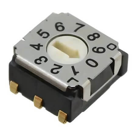 SH-7010TA SWITCH ROTARY 100mA 5V DIP - 1