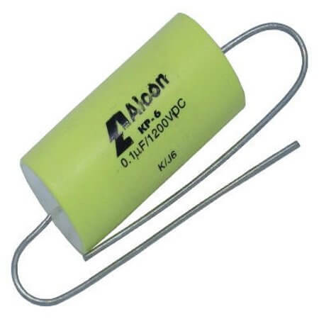 SI00U101200AJ0O30AXLK01 CAP.SNUB.0.1uF 1200VDC 17x35 10% AXIAL KP-6 ALCON - 1