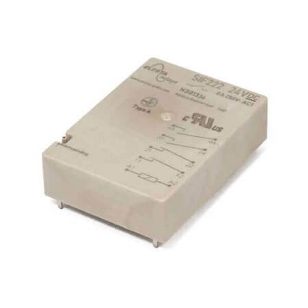 SIF222 24VDC RELAY FORCEGUIDED 8A 24VDC (2 Form A/2 Form B) - 1