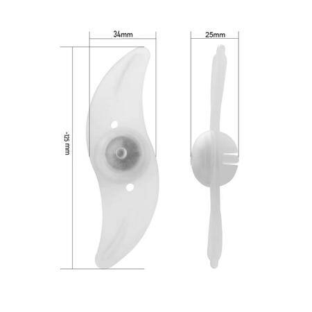 Silikon Tekerlek Bisiklet Lambası - Mavi Led - 3