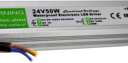 Silver Su Geçirmez Güç Kaynağı 24W 12V 2A - 3