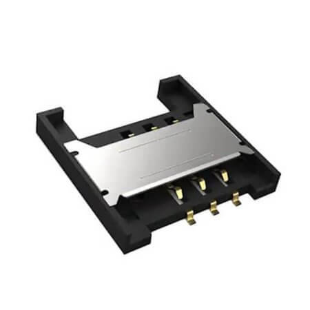 SIM2055-6-0-22-00-A CONNECTOR HOLDER SIM CARD 6P PUSH PULL - 1