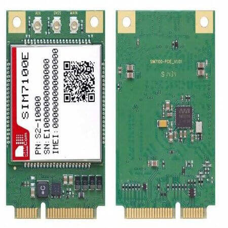 SIM7100E-PCIE MODULE FDD-LTE/TDD-LTE/UMTS/GSM HSPA+ - 1