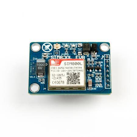 SIM800L V2.0 5V Wireless GSM GPRS MODULE Quad-Band Antenna Cable Cap - 2
