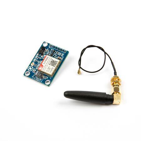 SIM800L V2.0 5V Wireless GSM GPRS MODULE Quad-Band Antenna Cable Cap - 5