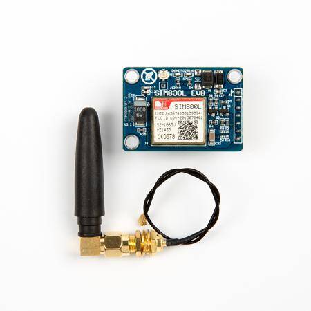 SIM800L V2.0 5V Wireless GSM GPRS MODULE Quad-Band Antenna Cable Cap - 6