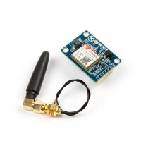 SIM800L V2.0 5V Wireless GSM GPRS MODULE Quad-Band Antenna Cable Cap - 7