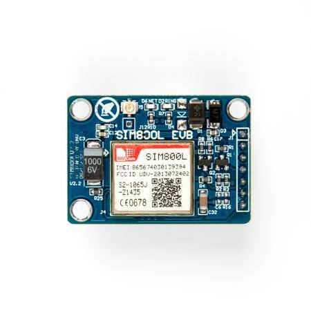SIM800L V2.0 5V Wireless GSM GPRS MODULE Quad-Band Antenna Cable Cap - 14