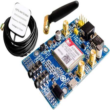 Sim808 module - Gsm GPRS GPS IPX Development Board with the GPS Antenna - 1