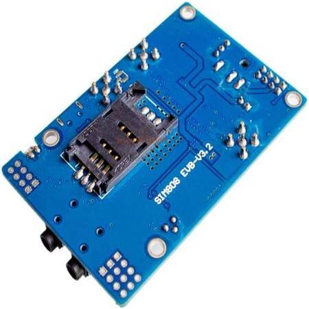 Sim808 module - Gsm GPRS GPS IPX Development Board with the GPS Antenna - 5