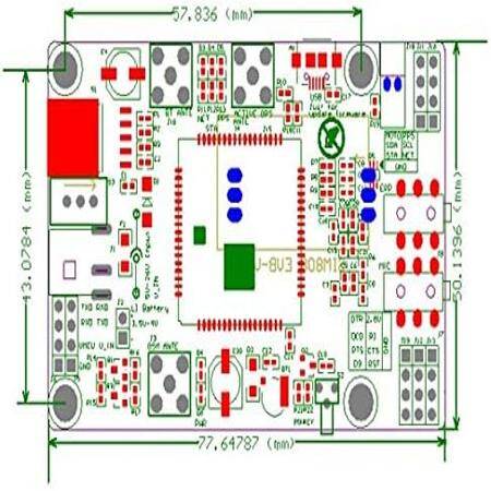 Sim808 module - Gsm GPRS GPS IPX Development Board with the GPS Antenna - 6