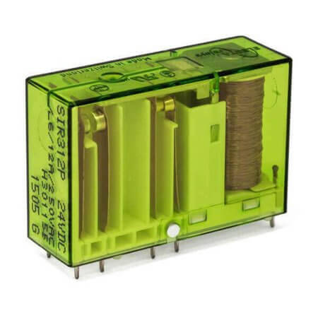 SIR312P 24VDC RELAY FORCEGUIDED 12A 24VDC (3 Form A/1 Form B) - 1