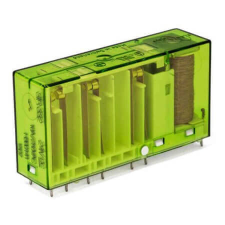 SIR512 12VDC RELAY FORCEGUIDED 10A 12VDC (5 Form A/1 Form B) - 1