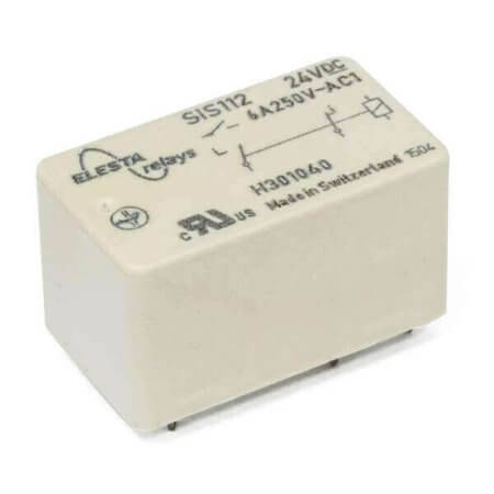 SIS112 12VDC RELAY FORCEGUIDED 6A 12VDC (1 Form A/1 Form B) - 1