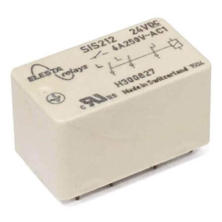 SIS212 12VDC RELAY FORCEGUIDED 6A 12VDC (2 Form A/1 Form B) - 1