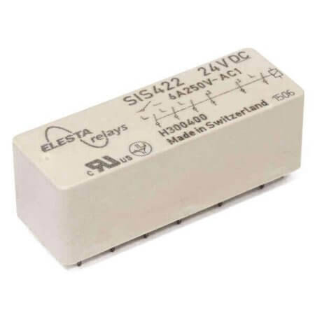 SIS422 24VDC RELAY FORCEGUIDED 6A 24VDC (4 Form A/2 Form B) - 1